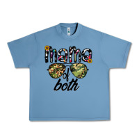 Pebble Blue mama of both Urban Heavy Tee - CowhideDigitalArt