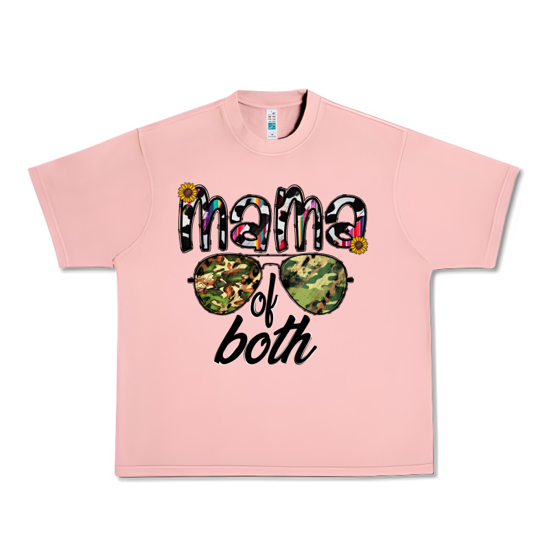 Mama Of Both Urban Heavy Tee by CowhideDigitalArt | Teevron