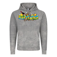 Cloud Rock bartender Vintage Hoodie - Zillion Design Studio