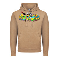 Vintage Coffee bartender Vintage Hoodie - Zillion Design Studio