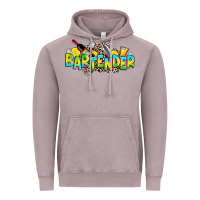 Vintage Zinc bartender Vintage Hoodie - Zillion Design Studio