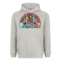 Moon Dust nurse rainbow Heavyweight Hoodie - NancyCooperArtShop