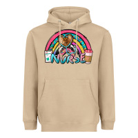 Mushroom nurse rainbow Heavyweight Hoodie - NancyCooperArtShop