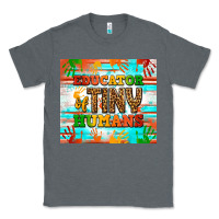 Charcoal Heather educator of tiny humans tumbler Classic Tee - BundleAndBundleShop