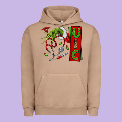 Christmas Character Urban Hoodie Designed By Nancycooperartshop