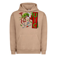 Pigment Burro Christmas Character Urban Hoodie - NancyCooperArtShop