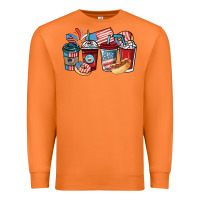 Carrot 4th of july coffee cups Premium Sweatshirt - NancyCooperArtShop