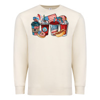 Sandshell 4th of july coffee cups Premium Sweatshirt - NancyCooperArtShop
