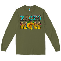 Army Green rodeo mom Long Sleeve Tee - AdoDesignShop