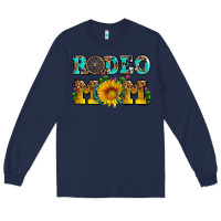 Navy rodeo mom Long Sleeve Tee - AdoDesignShop