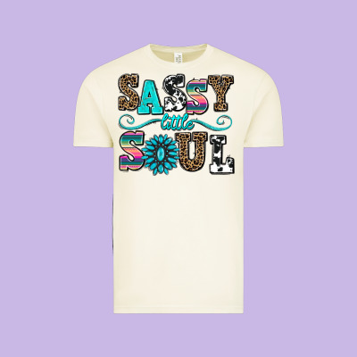 Sassy Little Soul Vintage Tee Designed By Adodesignshop