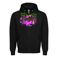 Black summer night Zipper Hoodie - NancyCooperArtShop