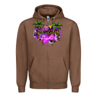 Chestnut summer night Zipper Hoodie - NancyCooperArtShop