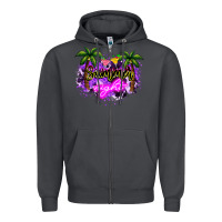 Smoke summer night Zipper Hoodie - NancyCooperArtShop