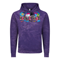 Cloud Purple secretary Vintage Hoodie - Zillion Design Studio