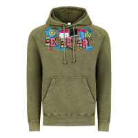 Vintage Olive secretary Vintage Hoodie - Zillion Design Studio