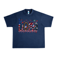 Navy home of the free Urban Heavy Tee - RacoonDesign