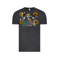 Vintage Black senior 2024 Vintage Tee - RacoonDesign
