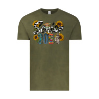 Vintage Olive senior 2024 Vintage Tee - RacoonDesign