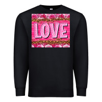 Black love valentines day Premium Sweatshirt - NancyCooperArtShop