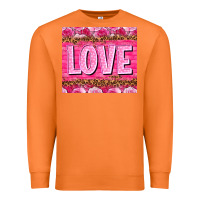 Carrot love valentines day Premium Sweatshirt - NancyCooperArtShop
