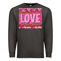 Smoke love valentines day Premium Sweatshirt - NancyCooperArtShop