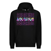 Black aquarius Premium Hoodie - Artiststas