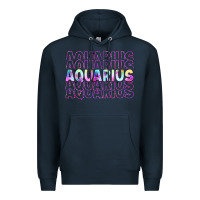 Navy aquarius Premium Hoodie - Artiststas