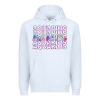 White aquarius Premium Hoodie - Artiststas