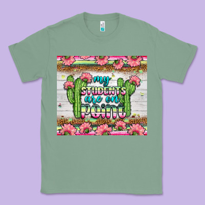 My Students Are On Point Tumbler Classic Tee Designed By Bundleandbundleshop