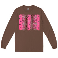 Chestnut ribbon brush stoke Long Sleeve Tee - JahusDesignShop