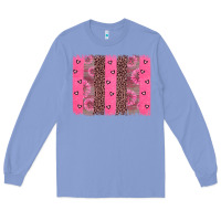 Colony Blue ribbon brush stoke Long Sleeve Tee - JahusDesignShop
