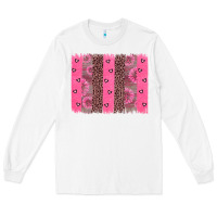 White ribbon brush stoke Long Sleeve Tee - JahusDesignShop