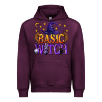 Mauve Wine Basic Witch Urban Hoodie - texasbilliewilder