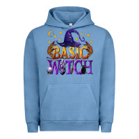 Pigment Pebble Blue Basic Witch Urban Hoodie - texasbilliewilder