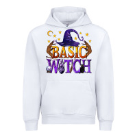 White Basic Witch Urban Hoodie - texasbilliewilder
