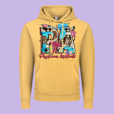 Pa Physician Assistant Vintage Hoodie Designed By Zillion Design Studio