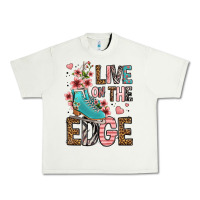 Pistachio live on the edge ice skating Urban Heavy Tee - FaDigitalArtStudio