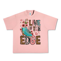 Salmon live on the edge ice skating Urban Heavy Tee - FaDigitalArtStudio
