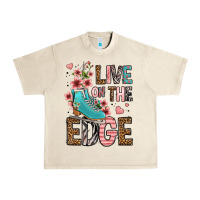 Sandshell live on the edge ice skating Urban Heavy Tee - FaDigitalArtStudio