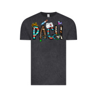 Vintage Black pacu Vintage Tee - CowhideDigitalArt