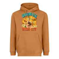 Meerkat naschville music city Heavyweight Hoodie - NancyCooperArtShop