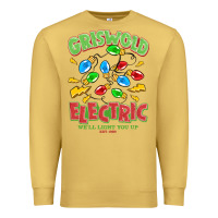 Antique Gold griswold electric christmas vacation Premium Sweatshirt - MaliasSmallBusiness