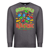 Charcoal Heather griswold electric christmas vacation Premium Sweatshirt - MaliasSmallBusiness