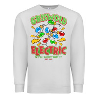 Dove Grey griswold electric christmas vacation Premium Sweatshirt - MaliasSmallBusiness