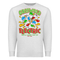 Oatmeal Heather griswold electric christmas vacation Premium Sweatshirt - MaliasSmallBusiness