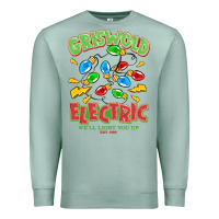 Seafoam griswold electric christmas vacation Premium Sweatshirt - MaliasSmallBusiness