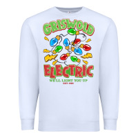 White griswold electric christmas vacation Premium Sweatshirt - MaliasSmallBusiness