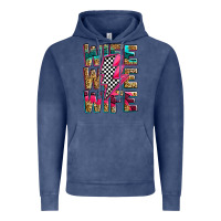 Vintage Denim race wife wife wife lightningbolt Vintage Hoodie - Zillion Design Studio
