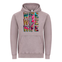 Vintage Zinc race wife wife wife lightningbolt Vintage Hoodie - Zillion Design Studio